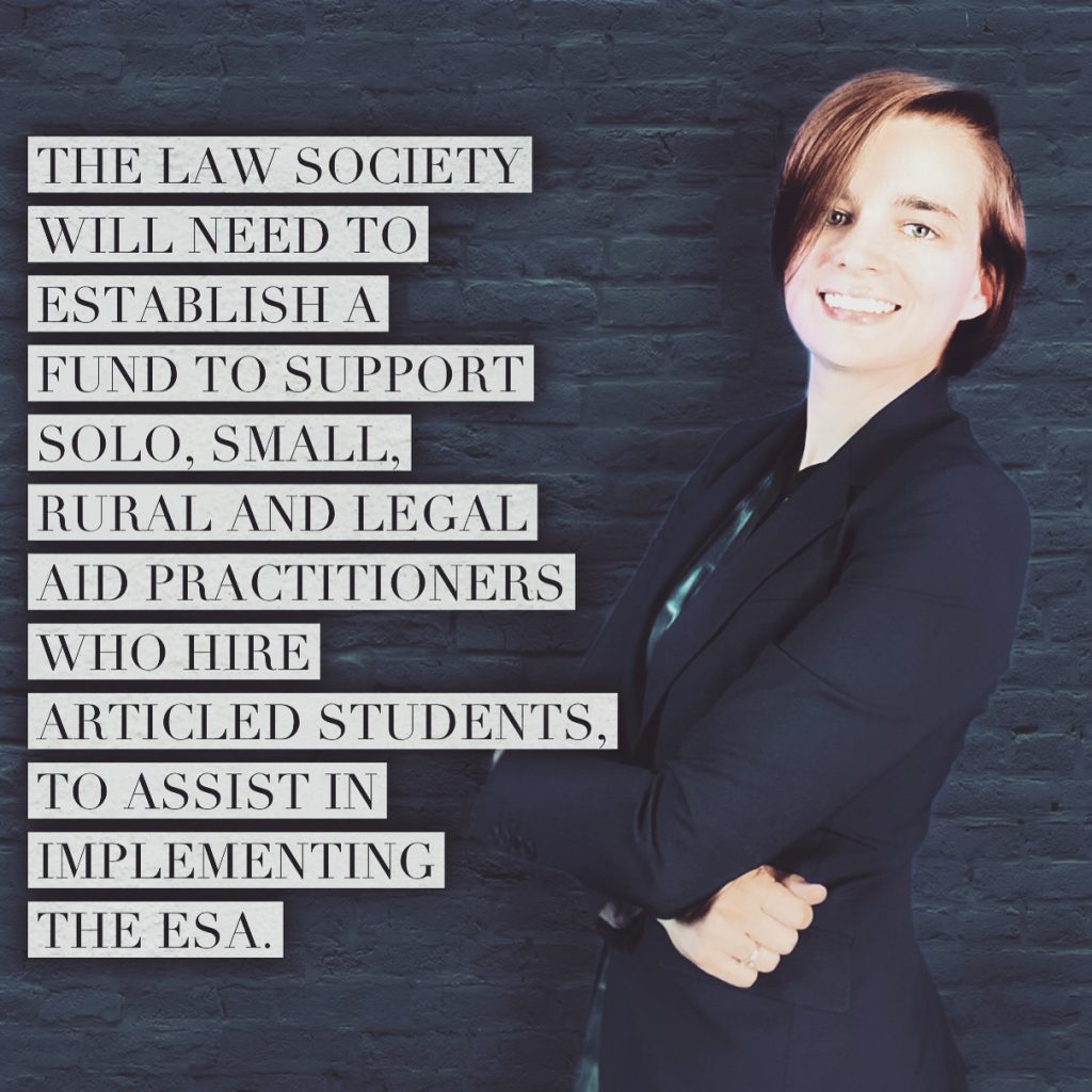 Kyla Lee has some opinions on the employment standards act